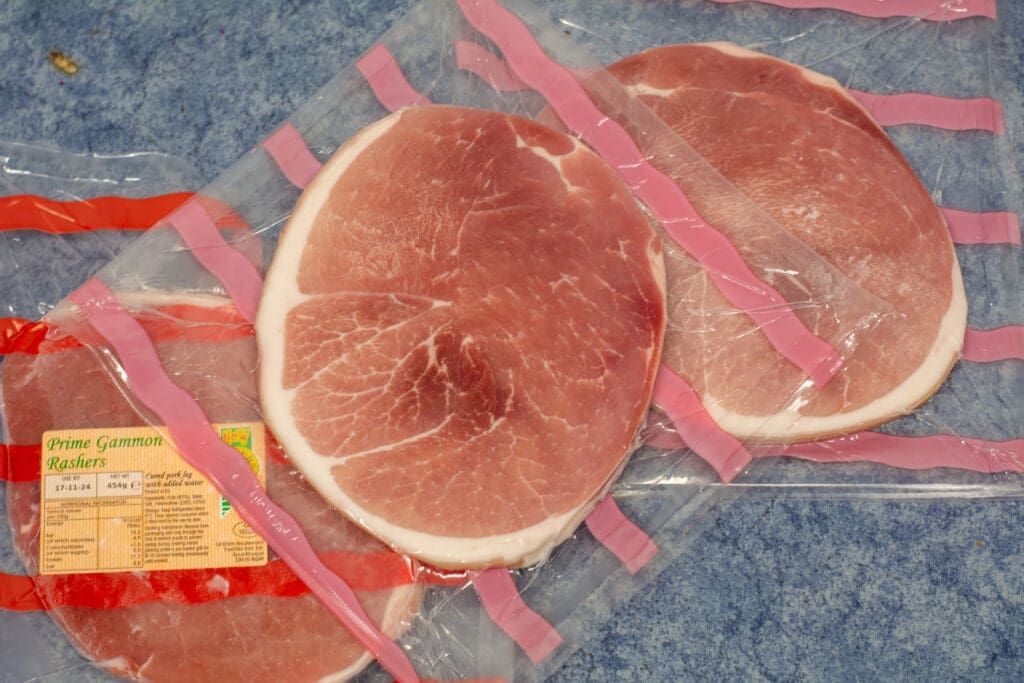 Gammon Rashers Packaged